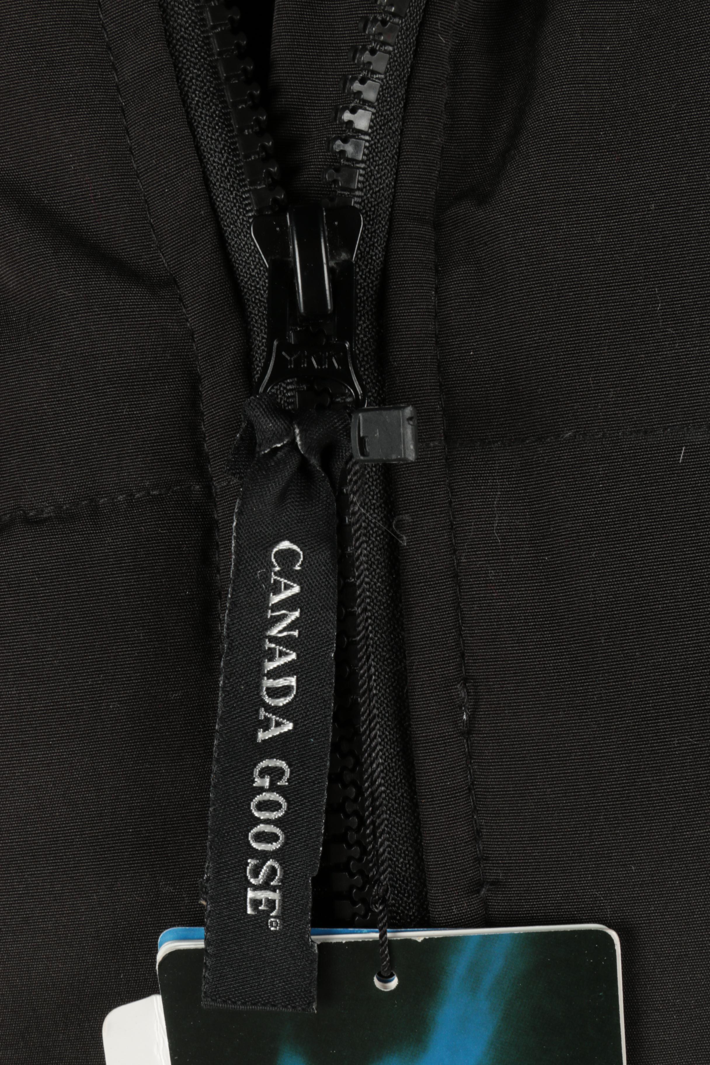 Canada Goose Down Winter Coat with Coyote Fur Trim