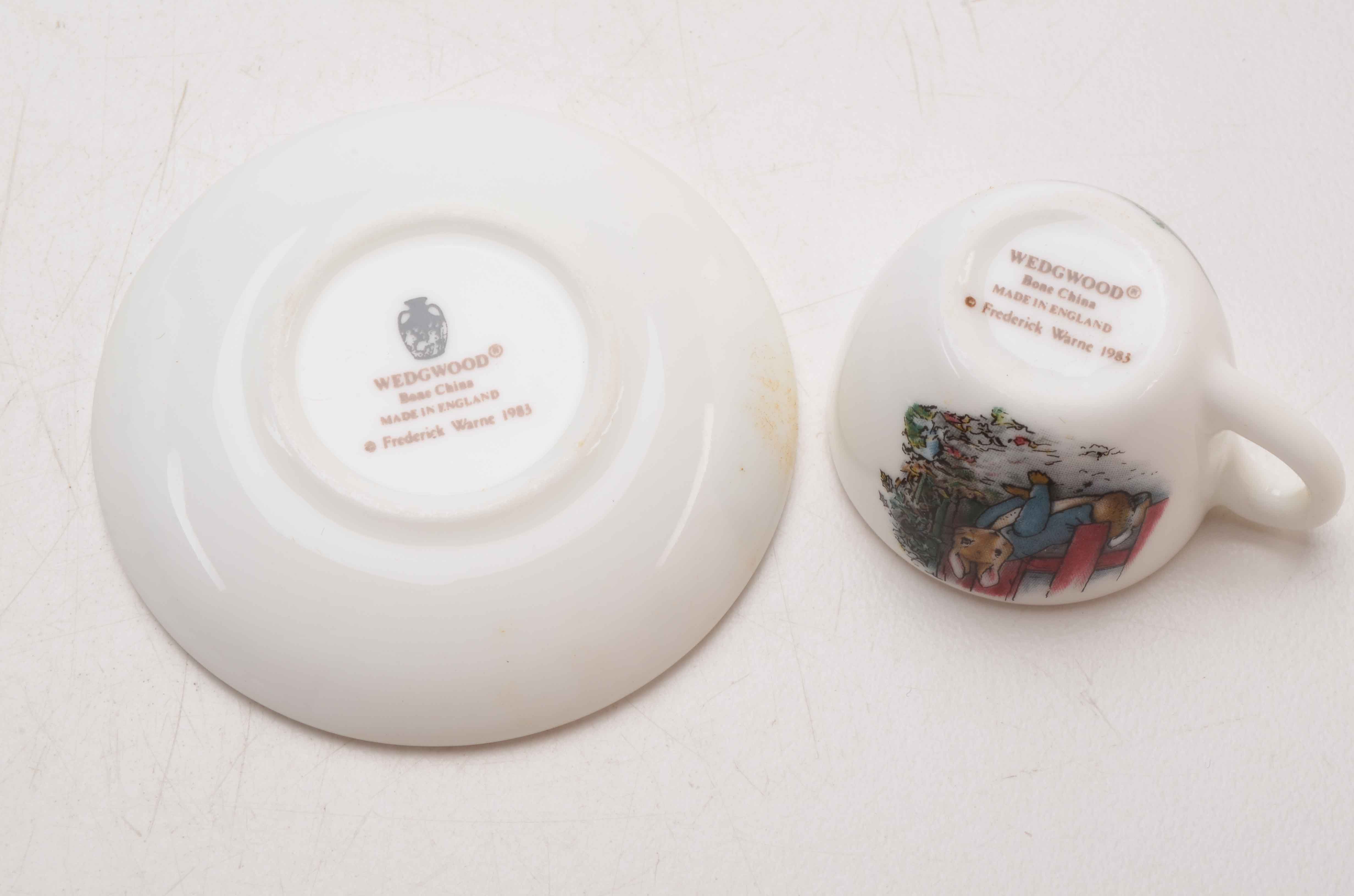 Collection of Beatrice Potter Wedgwood Tea Set and More.