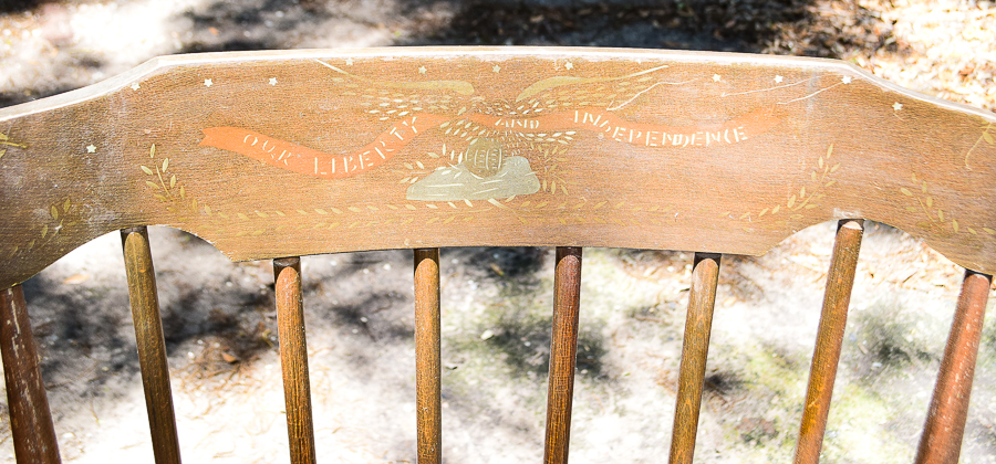 Painted Vintage Rocking Chair