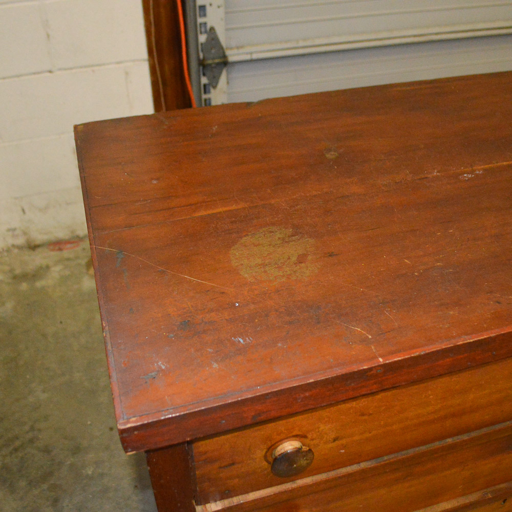 Antique Southern Cherry Chest of Drawers