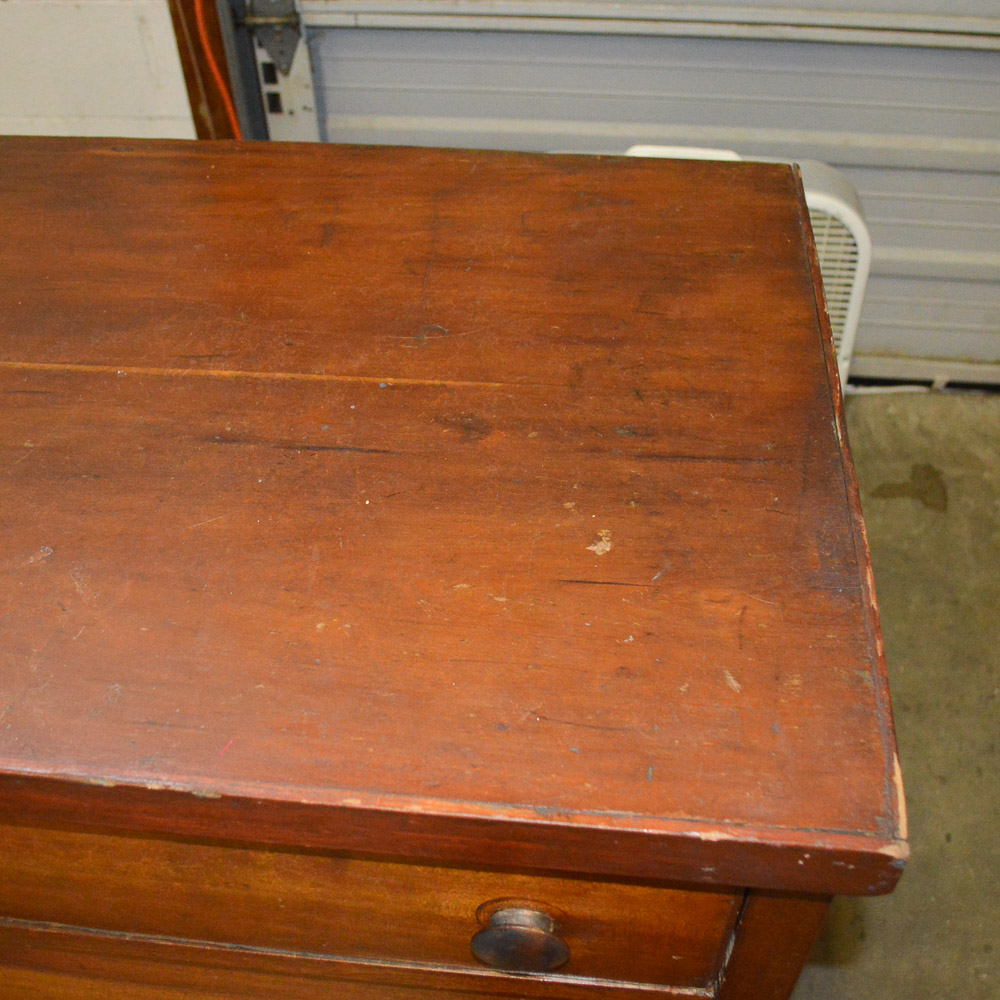 Antique Southern Cherry Chest of Drawers