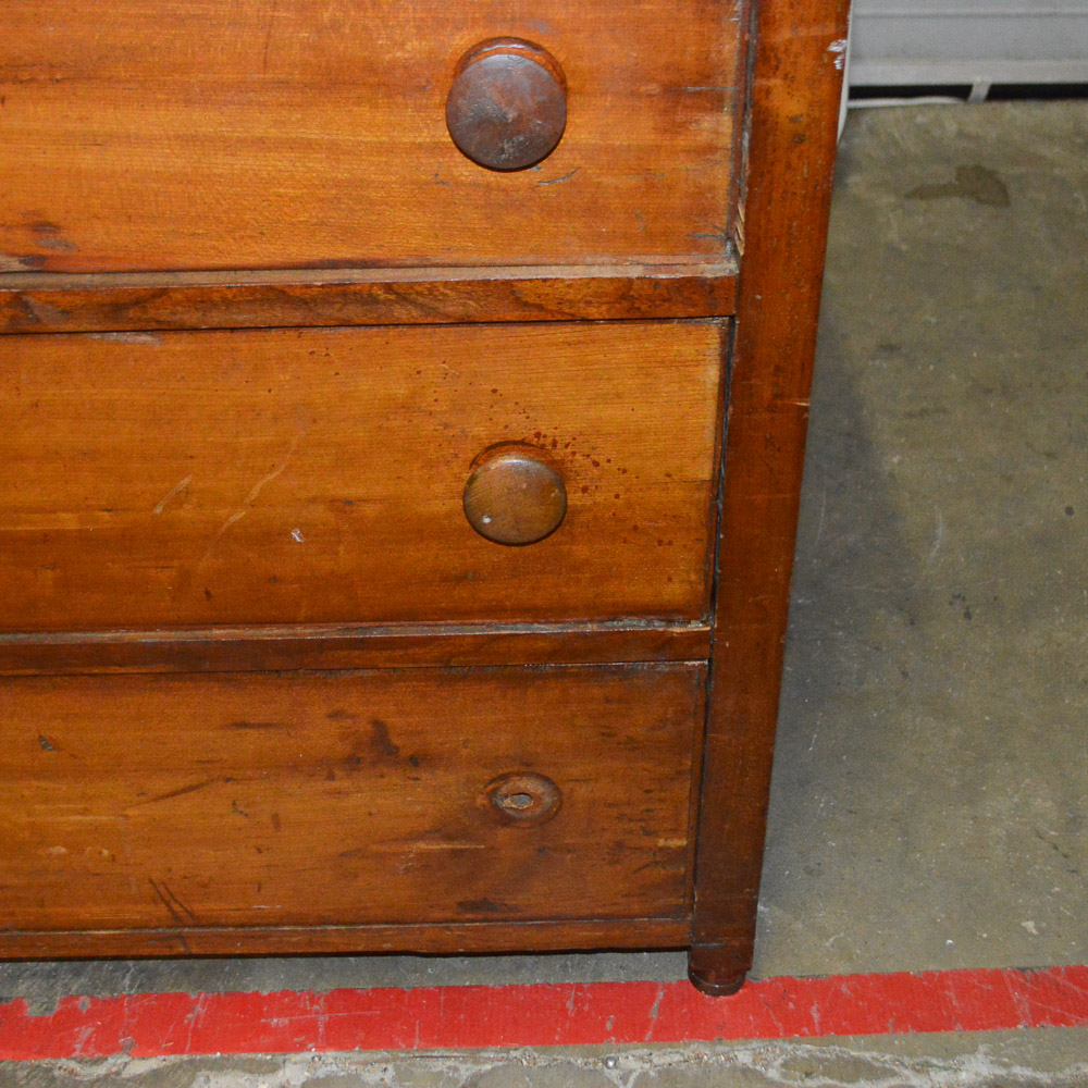 Antique Southern Cherry Chest of Drawers