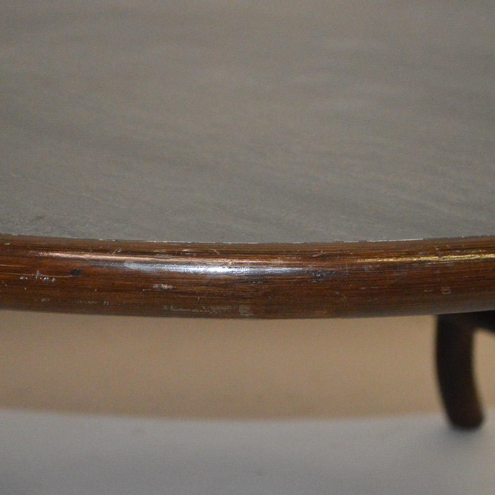 Mid Century Round Bentwood Coffee Table