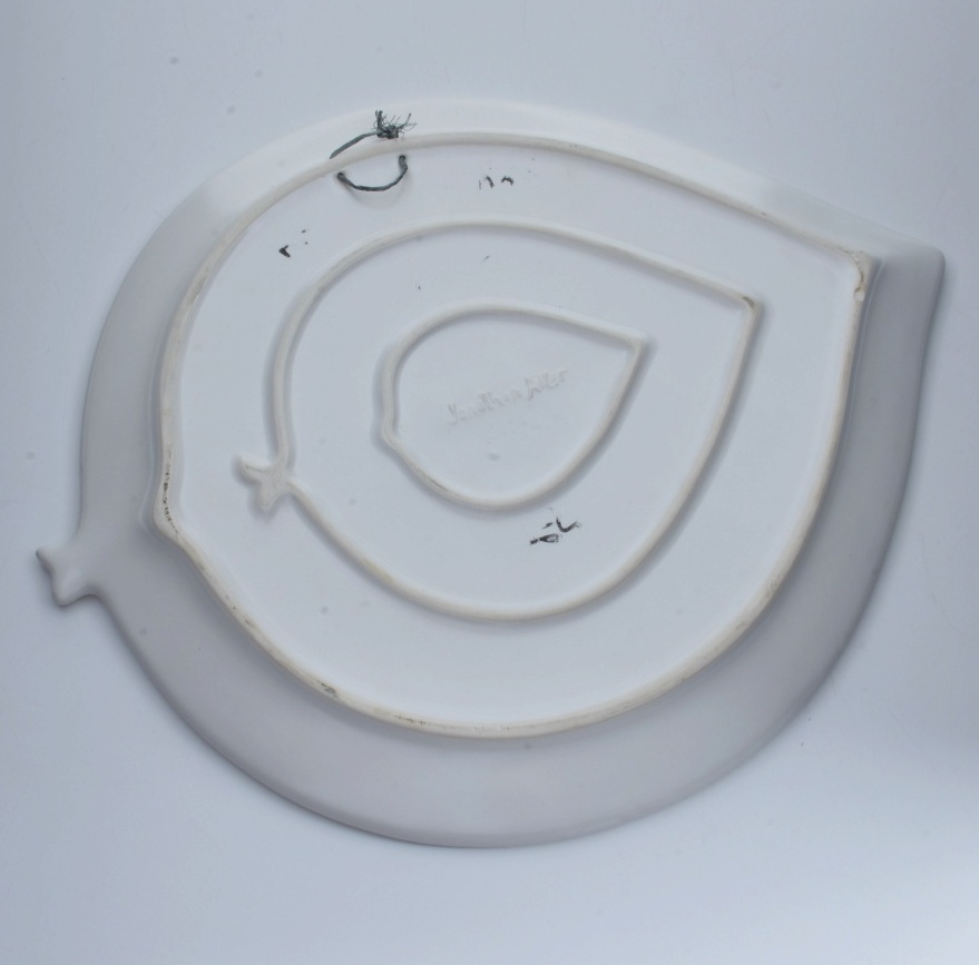 Pair of Jonathan Adler Stoneware "Pot au Porter" Serving Platters