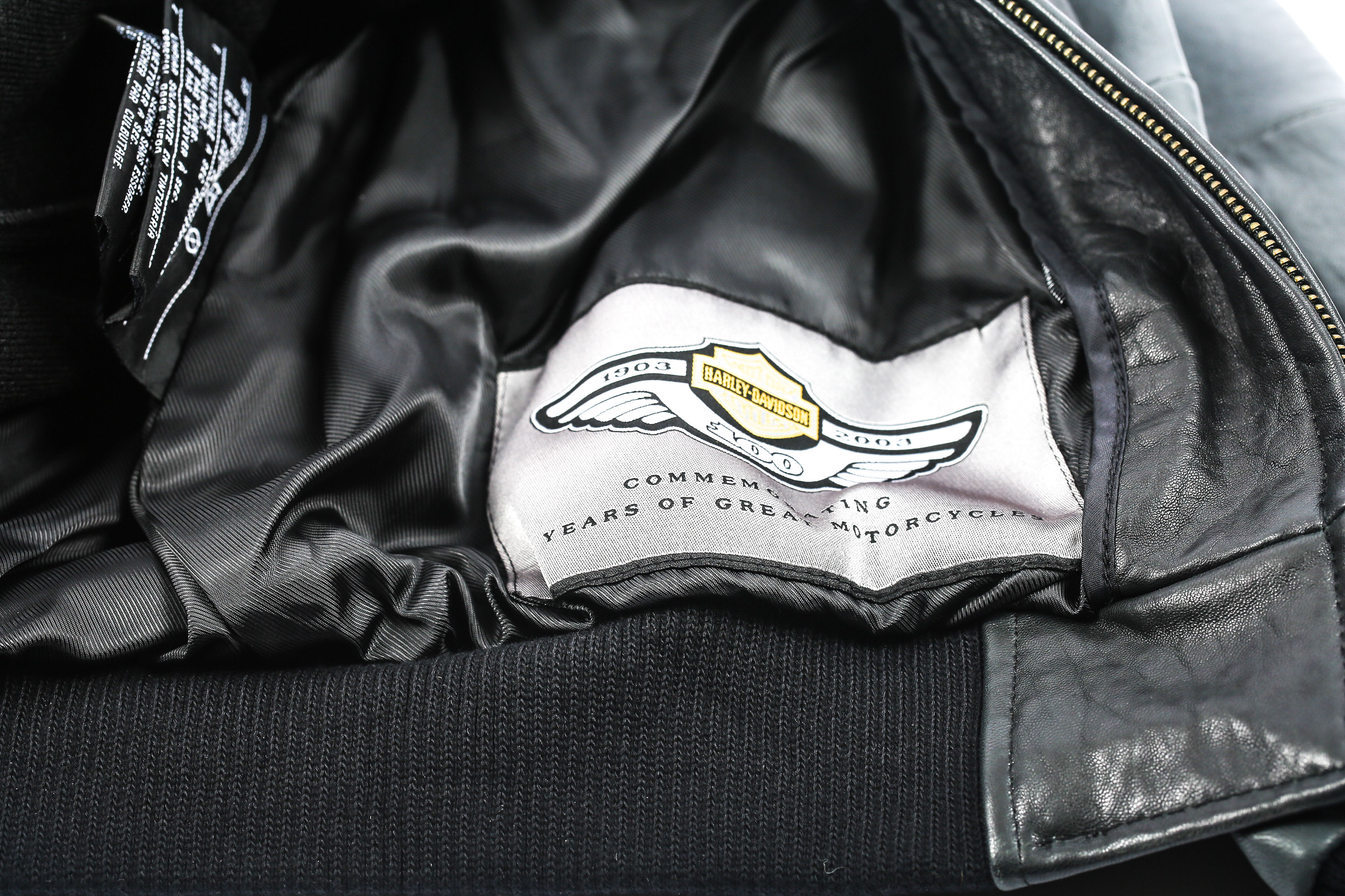 Harley-Davidson 100th Centennial Anniversary Leather Jacket