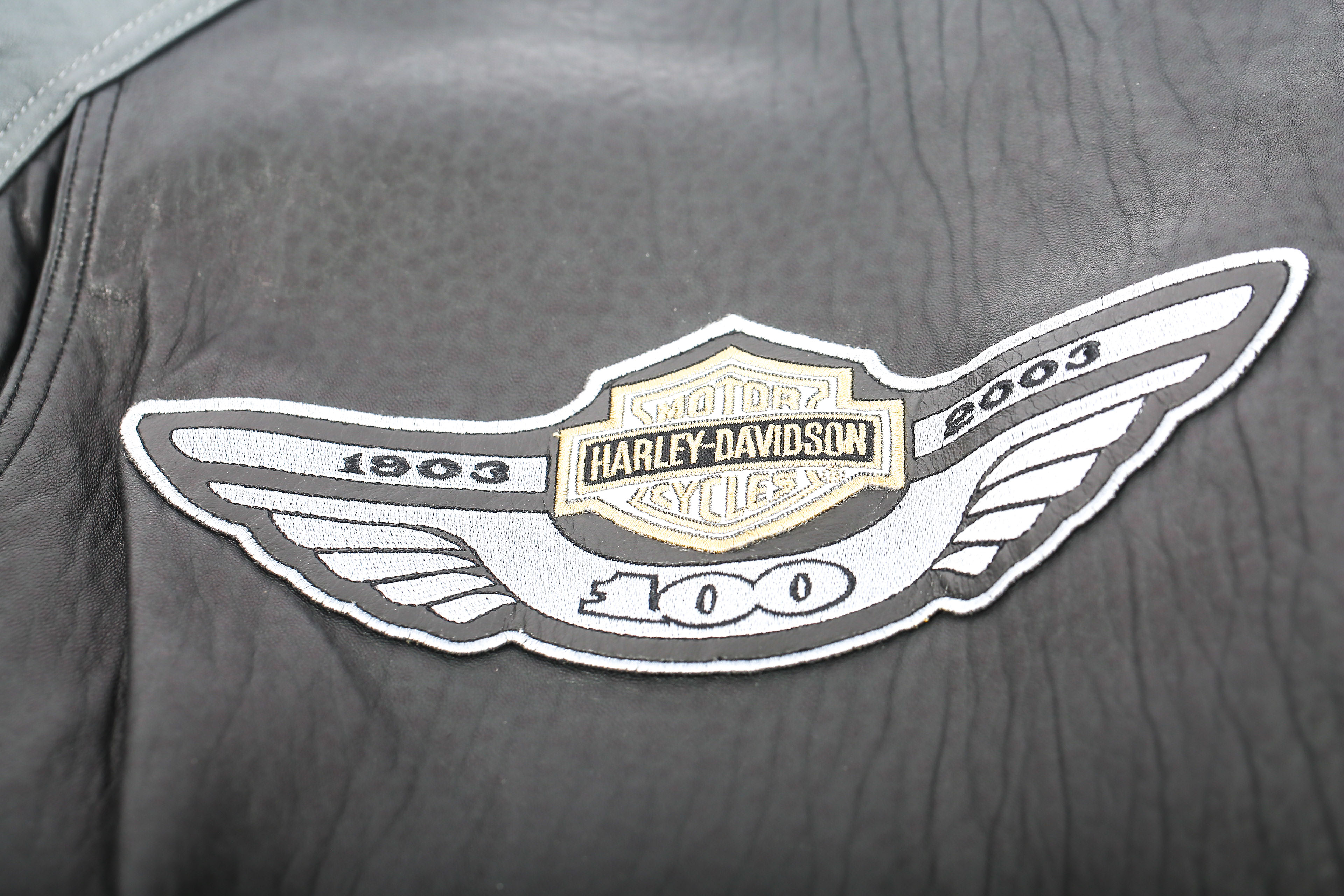 Harley-Davidson 100th Centennial Anniversary Leather Jacket