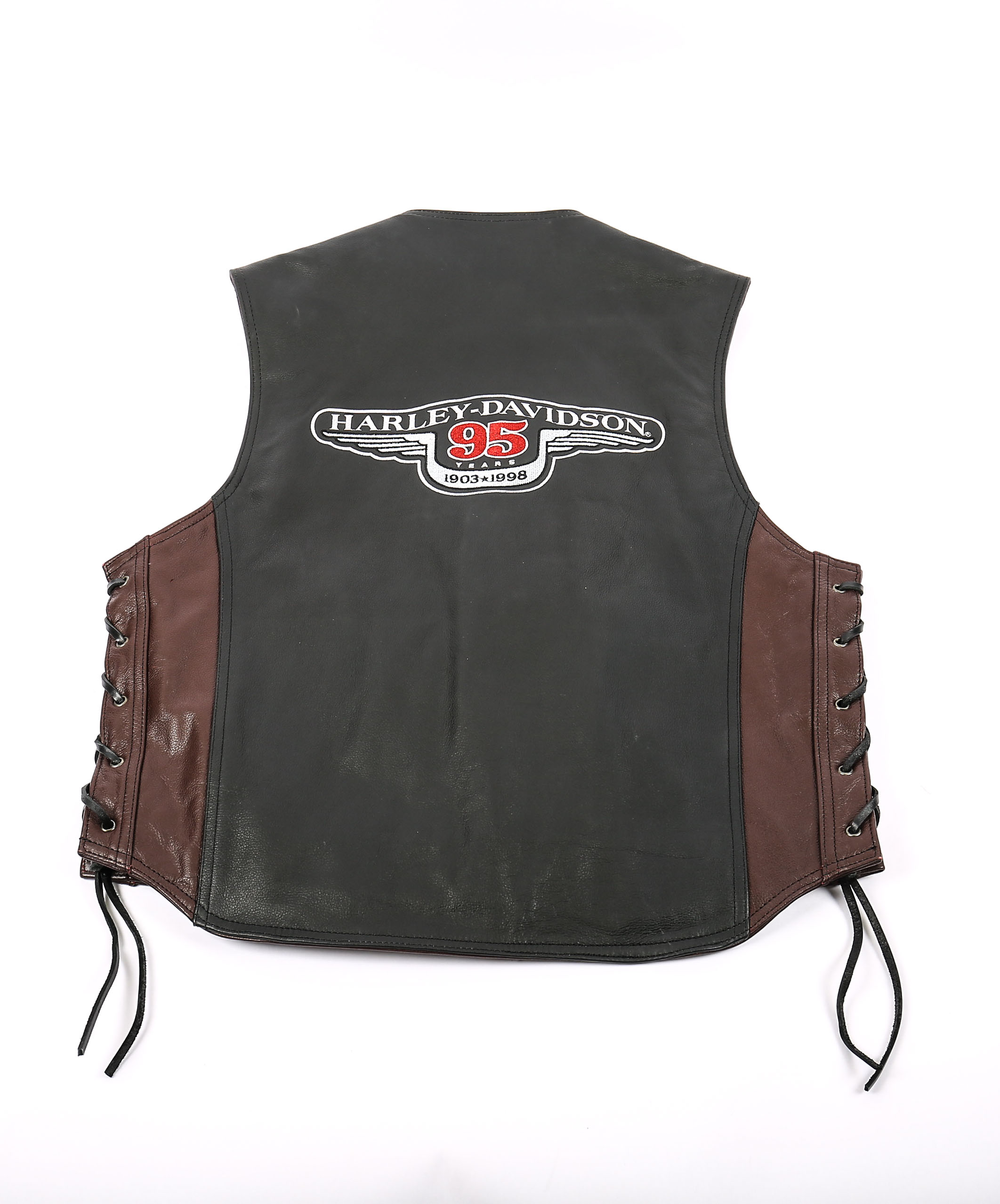 Harley-Davidson 95th Anniversary Leather Vest