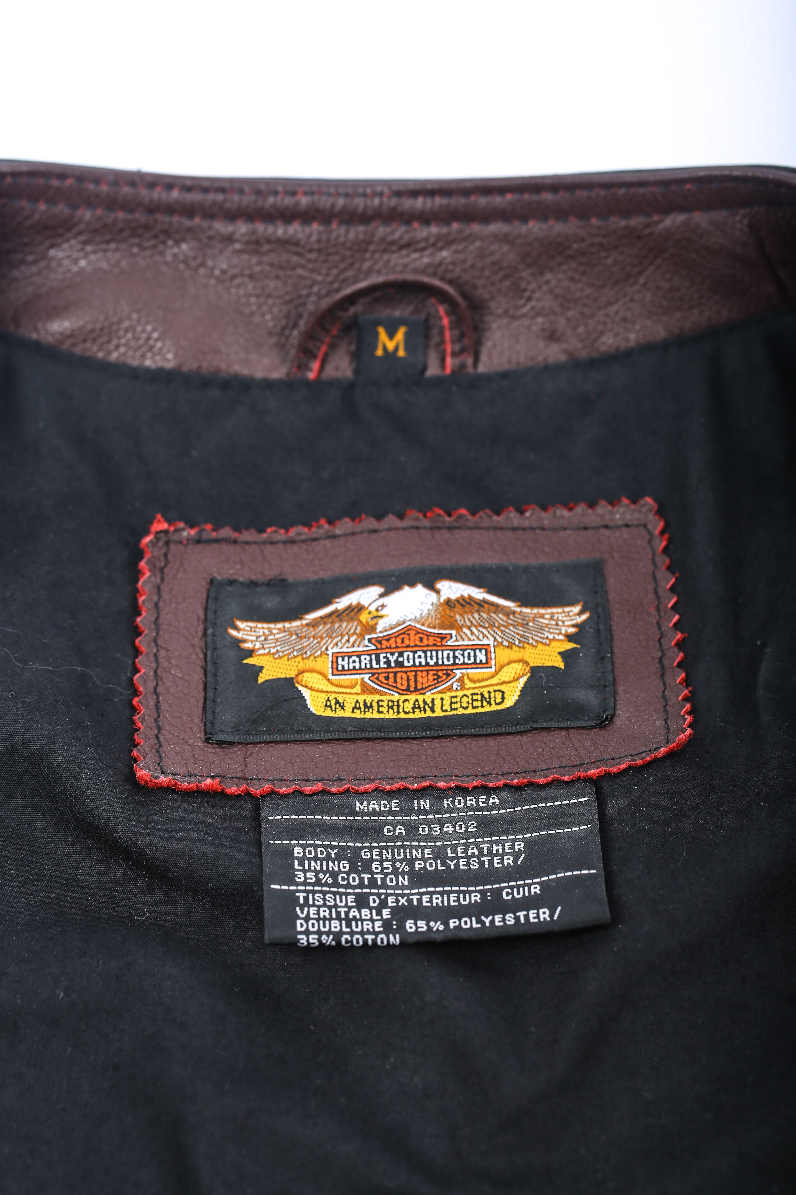 Harley-Davidson 95th Anniversary Leather Vest