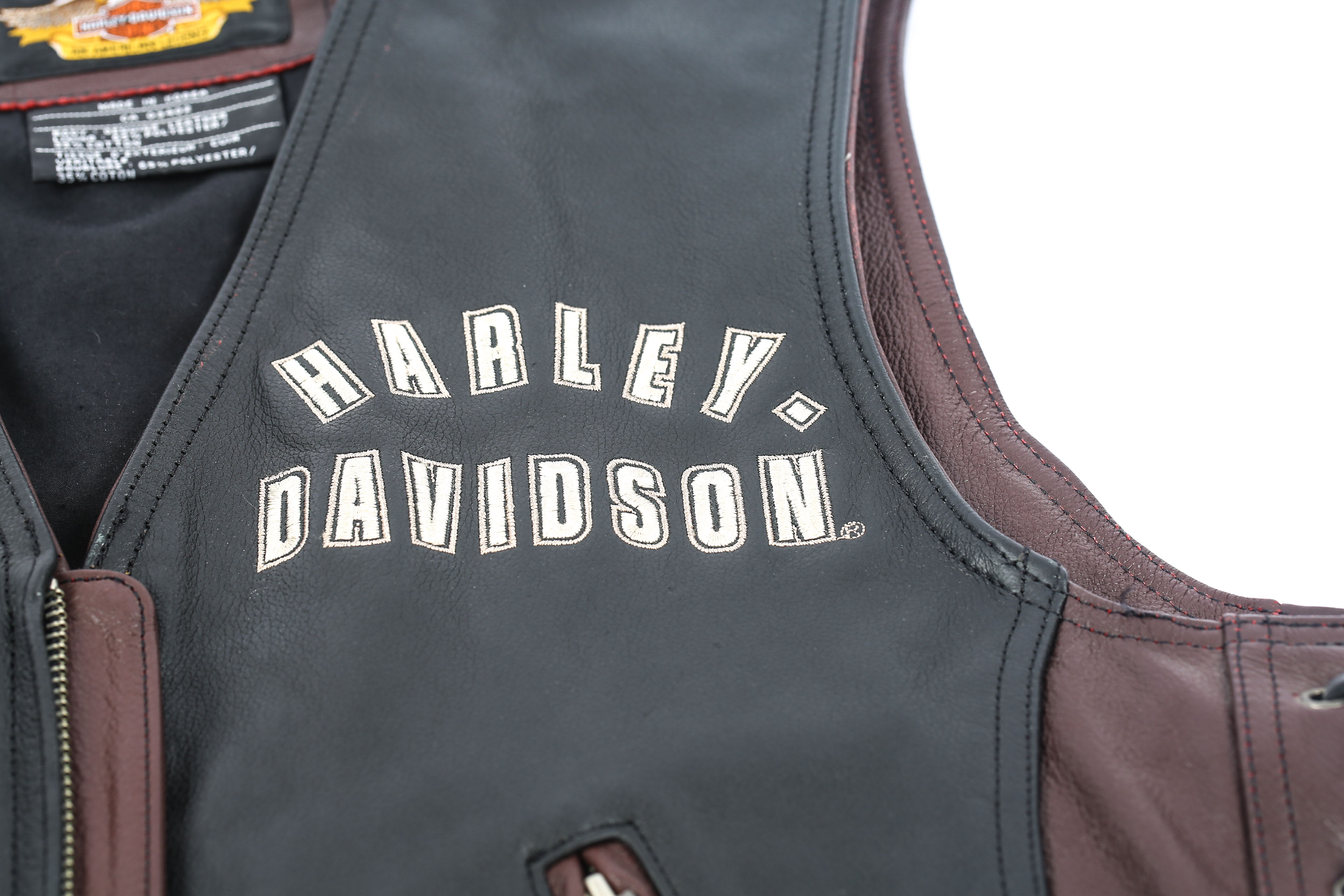 Harley-Davidson 95th Anniversary Leather Vest