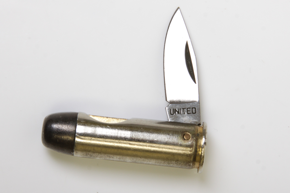 Novelty Bullet-Shaped Folding Knife