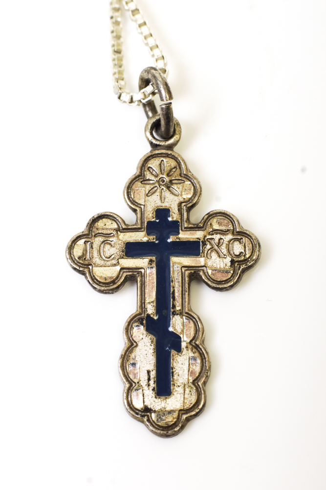 Collection of Sterling Silver Religious Jewelry