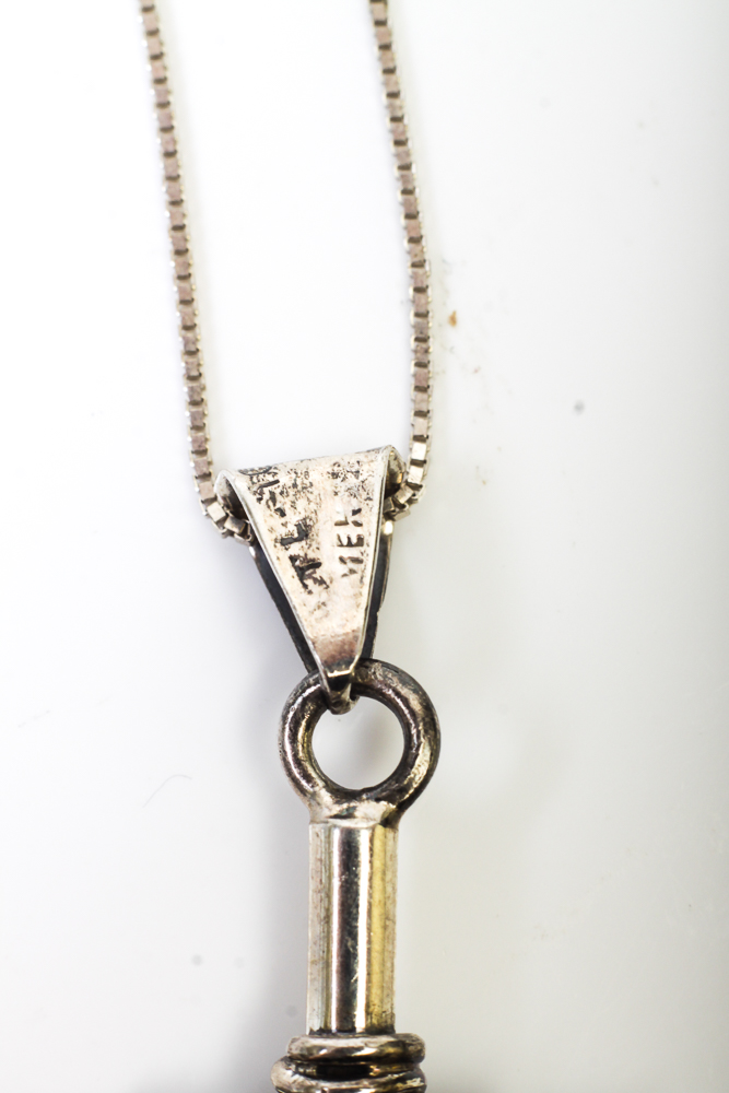 Collection of Sterling Silver Religious Jewelry