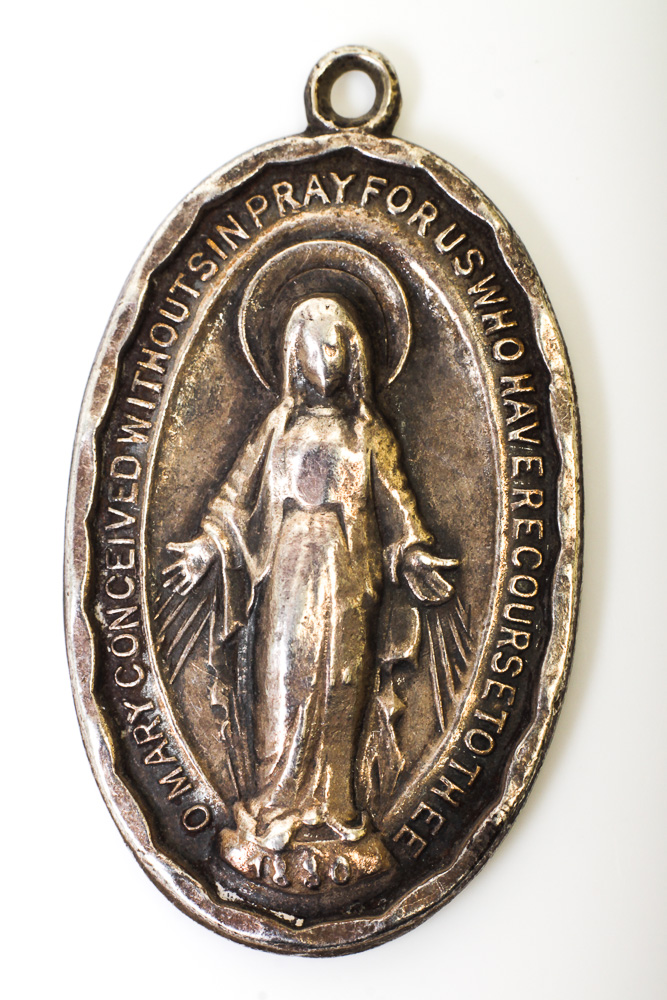 Collection of Sterling Silver Religious Jewelry