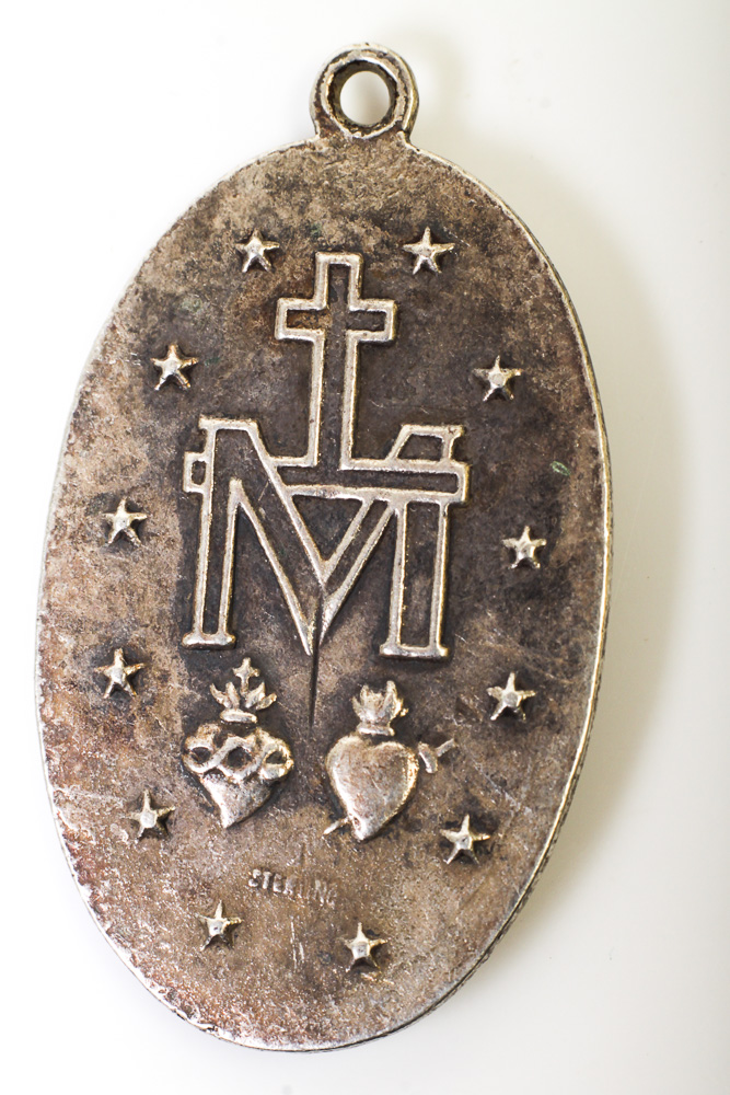 Collection of Sterling Silver Religious Jewelry