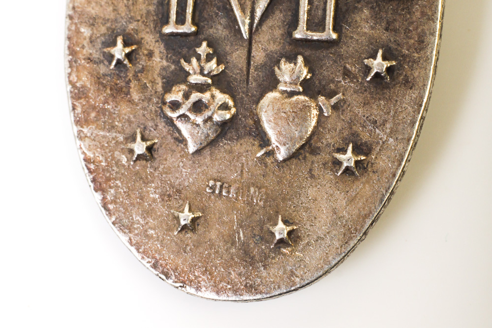 Collection of Sterling Silver Religious Jewelry