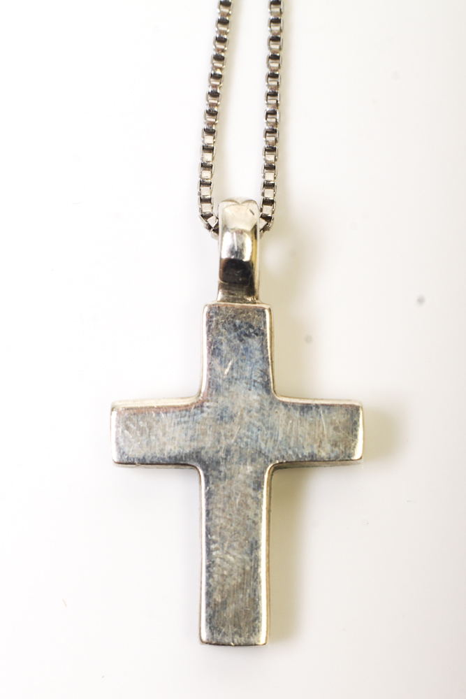 Collection of Sterling Silver Religious Jewelry