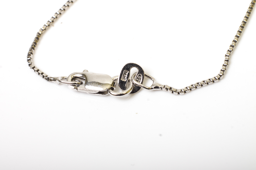 Collection of Sterling Silver Religious Jewelry