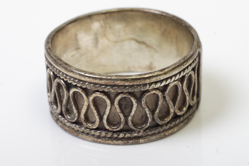 Variety of Sterling Silver and Stone Rings