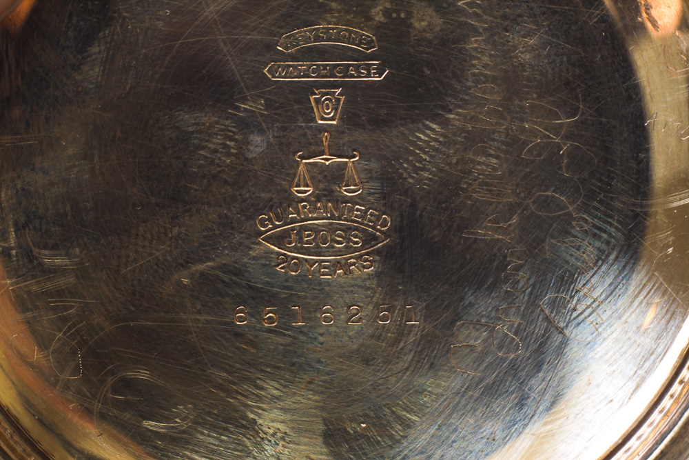 Antique 14K Gold Filled Aurora Pocket Watch