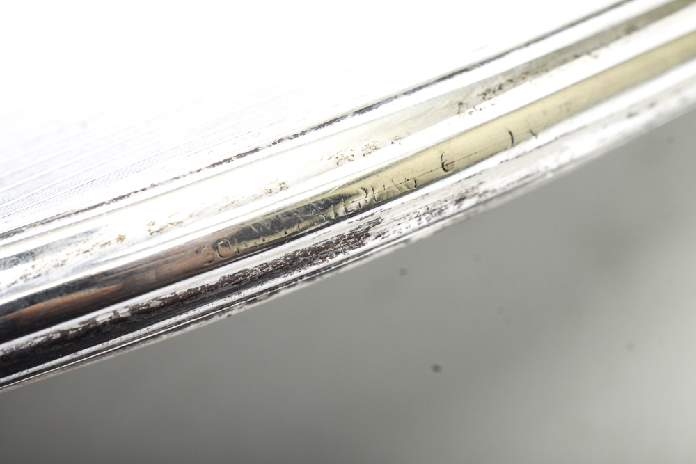 Vintage Gorham Sterling Silver and Tortoise Shell Comb and Mirror