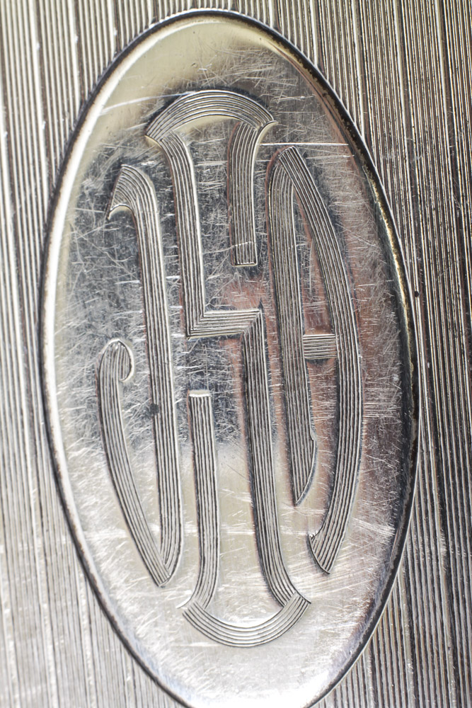 Vintage Gorham Sterling Silver and Tortoise Shell Comb and Mirror