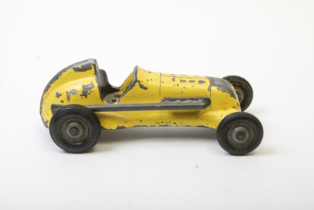 Circa 1940s Roy Cox Thimble Drome Champion Tether Car