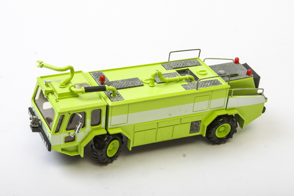 Collection of Vintage Die-Cast Model Firetrucks