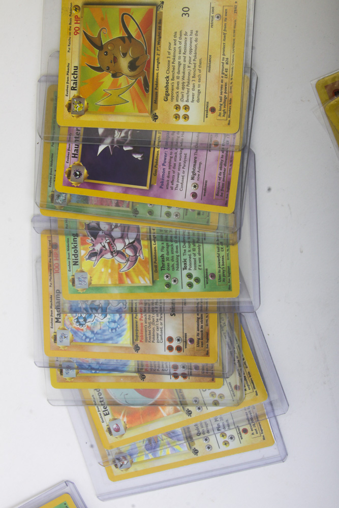 Pokémon Cards Featuring Holographic Editions