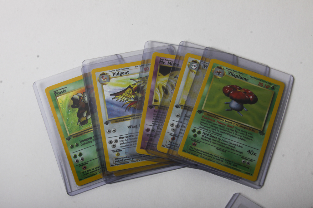 Pokémon Cards Featuring Holographic Editions