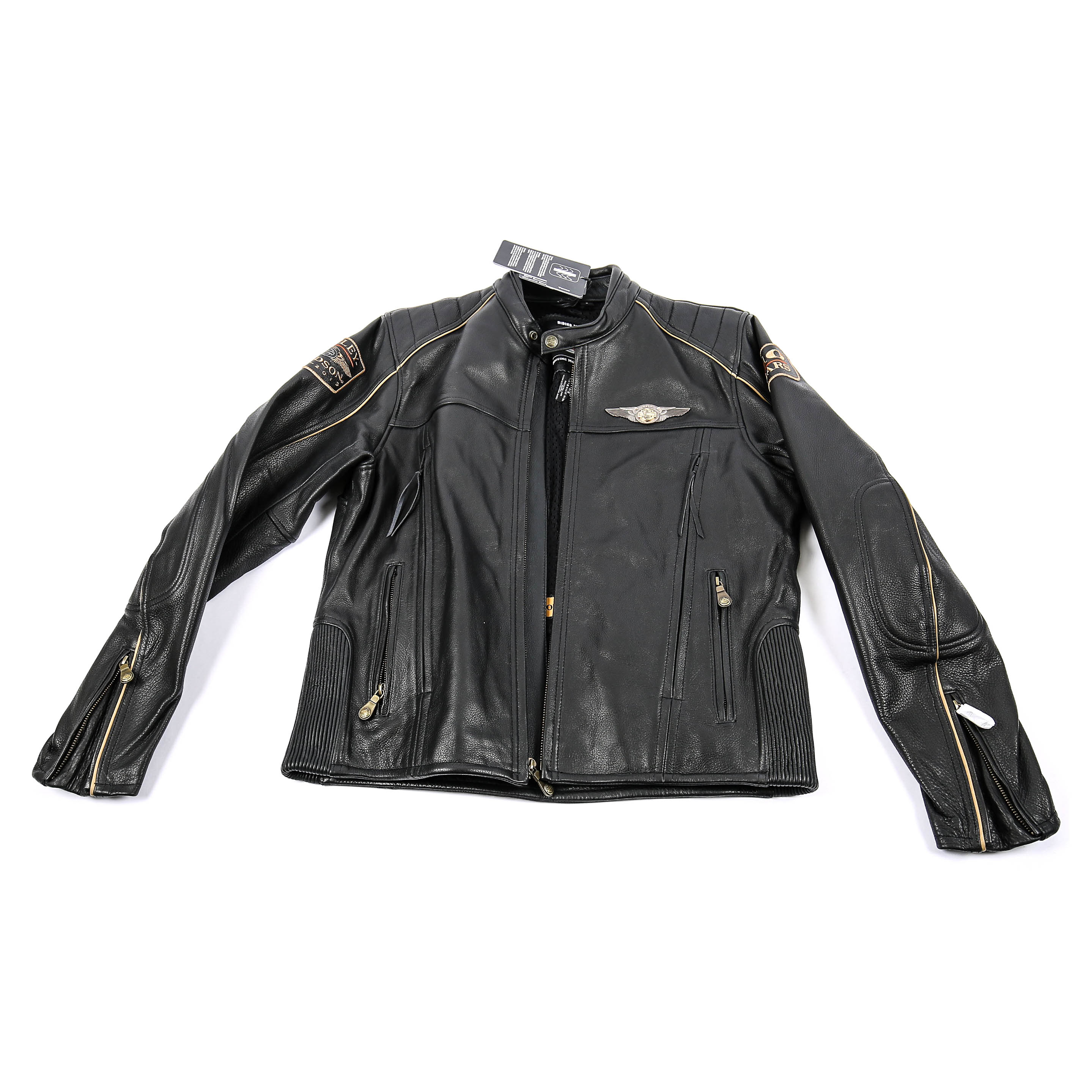 110th Anniversary Harley-Davidson Leather Motorcycle Jacket