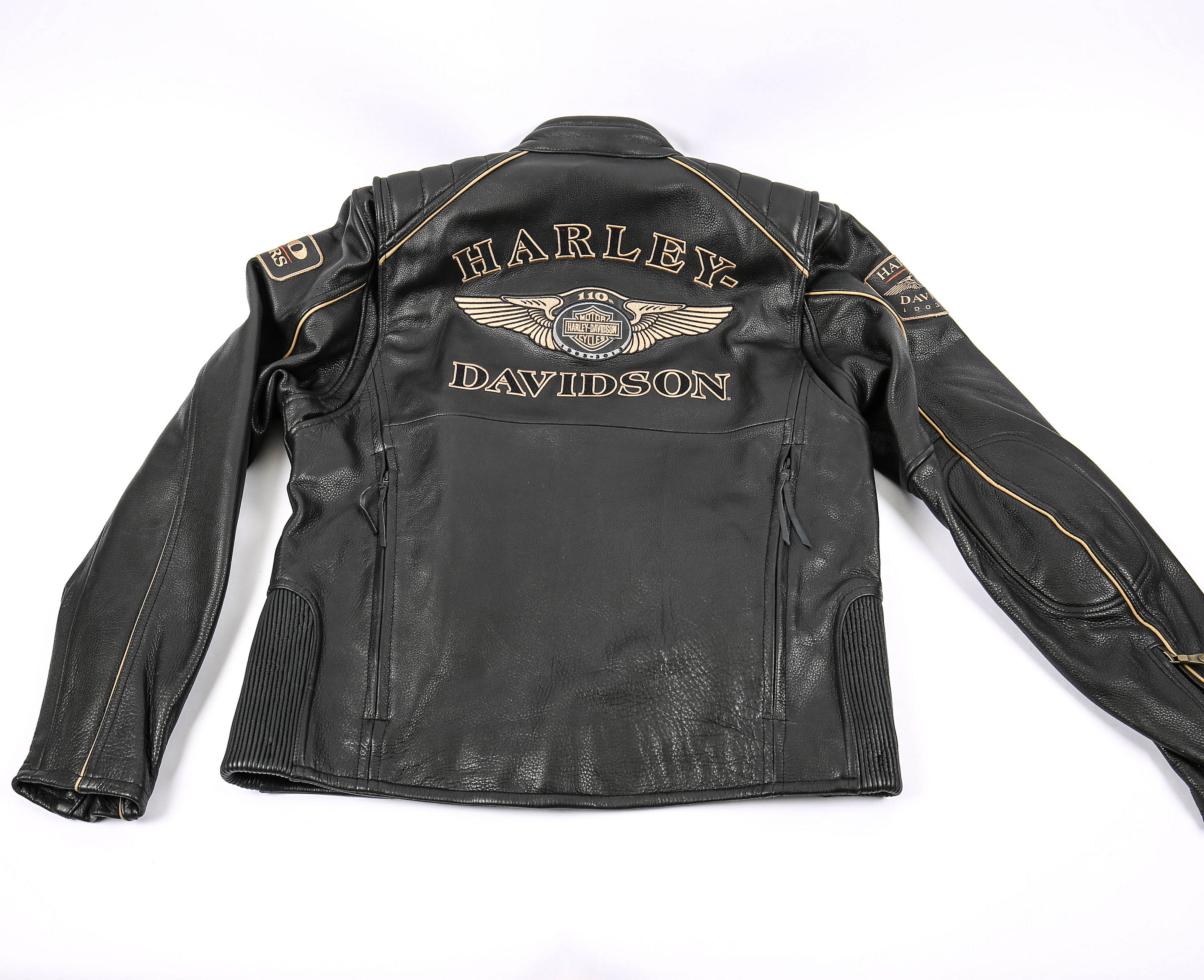 110th Anniversary Harley-Davidson Leather Motorcycle Jacket