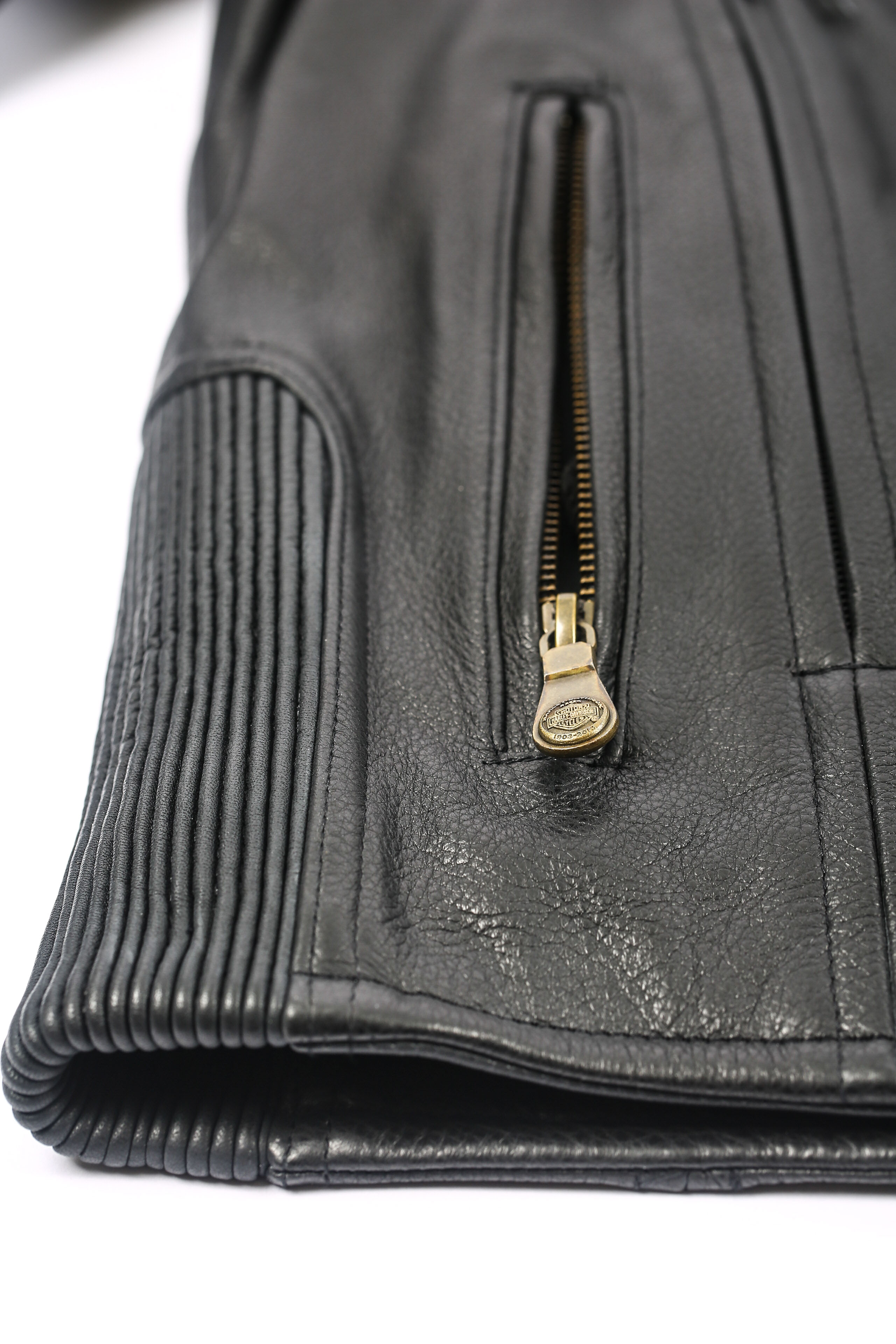 110th Anniversary Harley-Davidson Leather Motorcycle Jacket