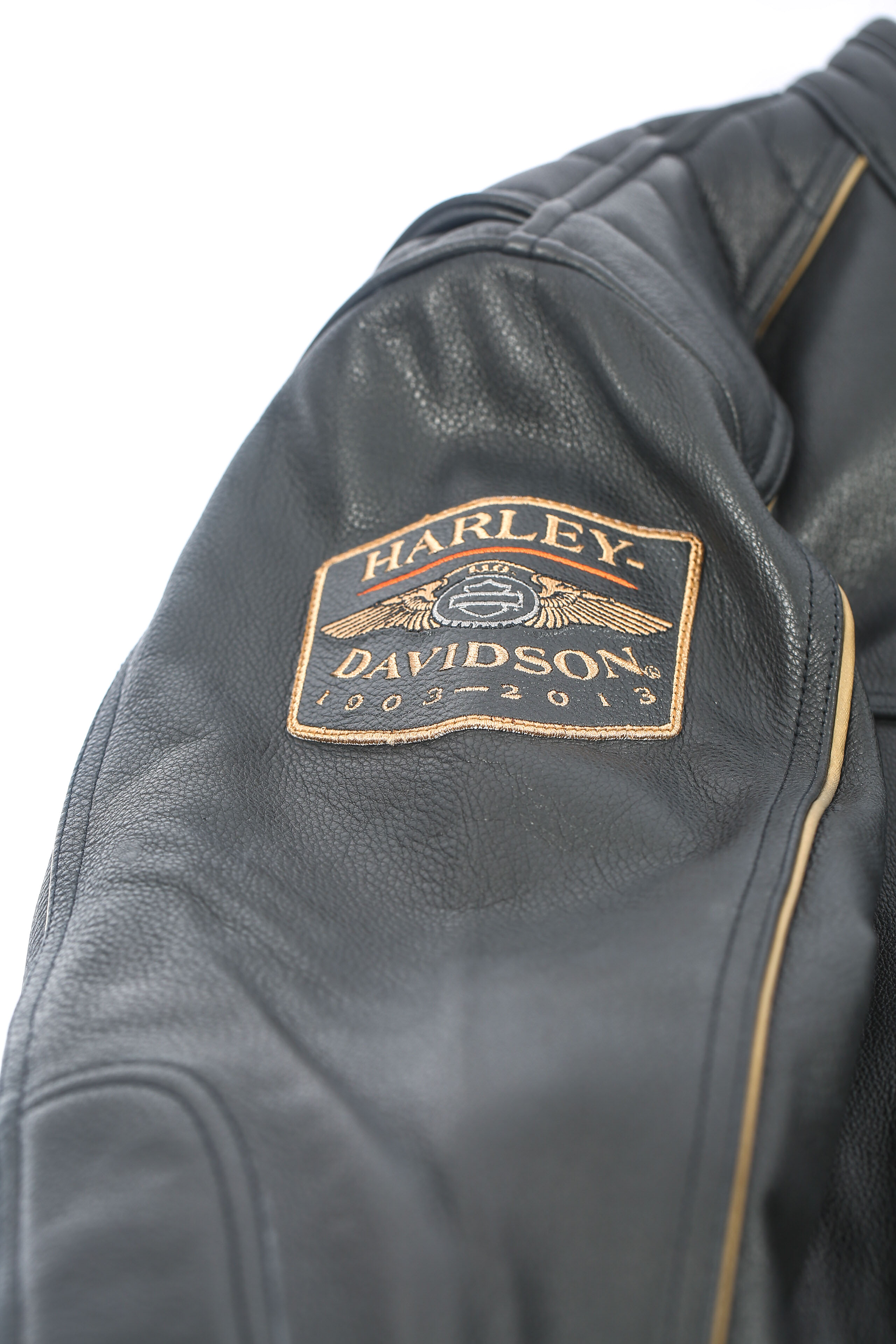 110th Anniversary Harley-Davidson Leather Motorcycle Jacket