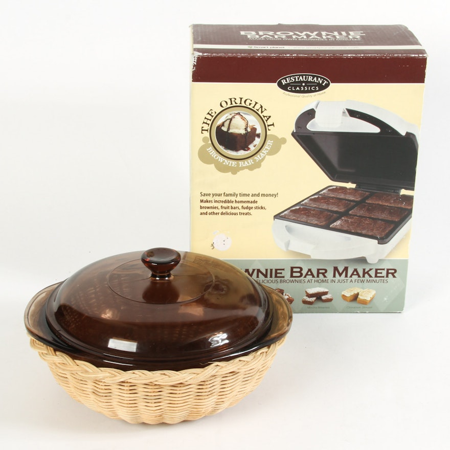 Brownie Bar Maker With a Casserole Dish