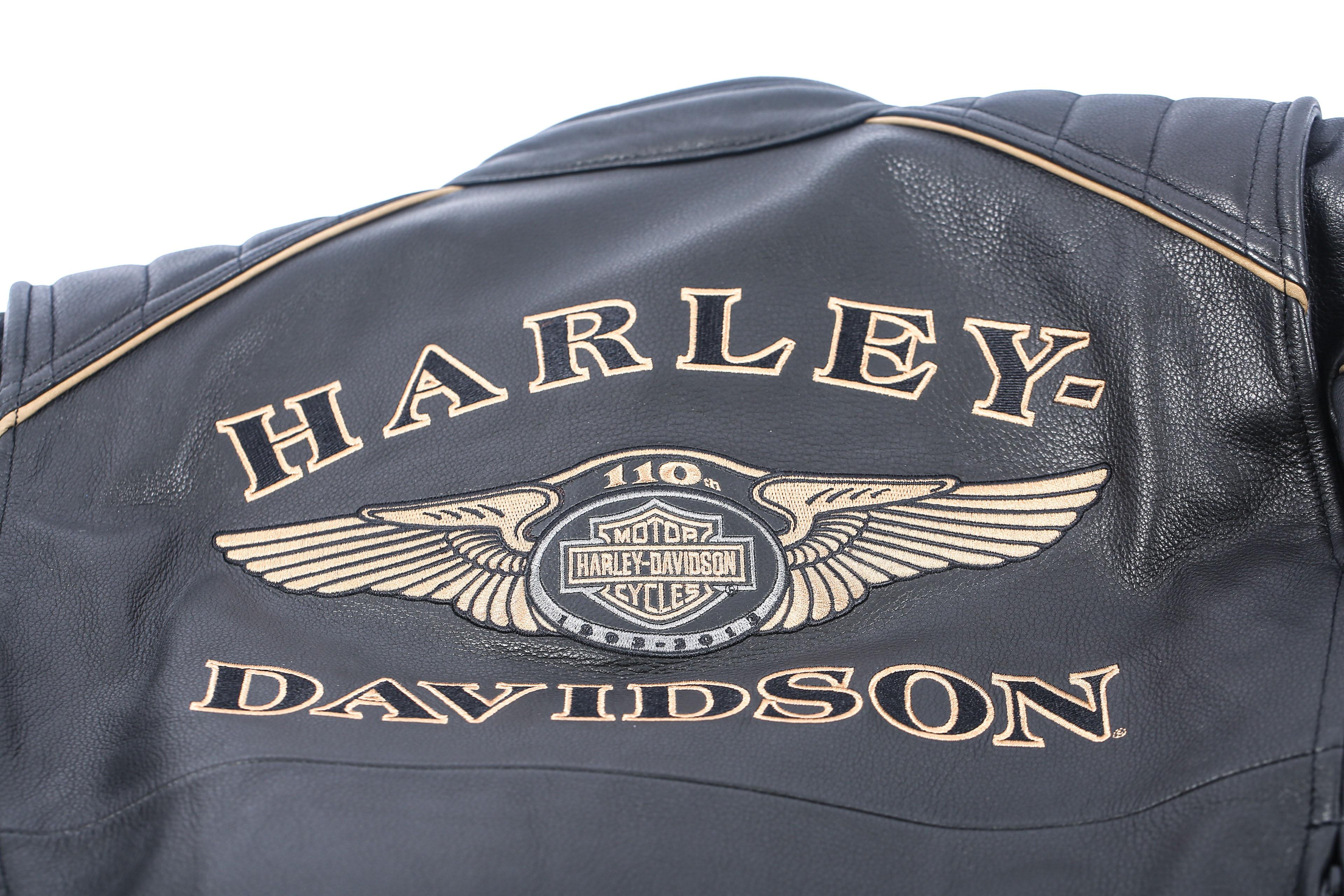 110th Anniversary Harley-Davidson Leather Motorcycle Jacket