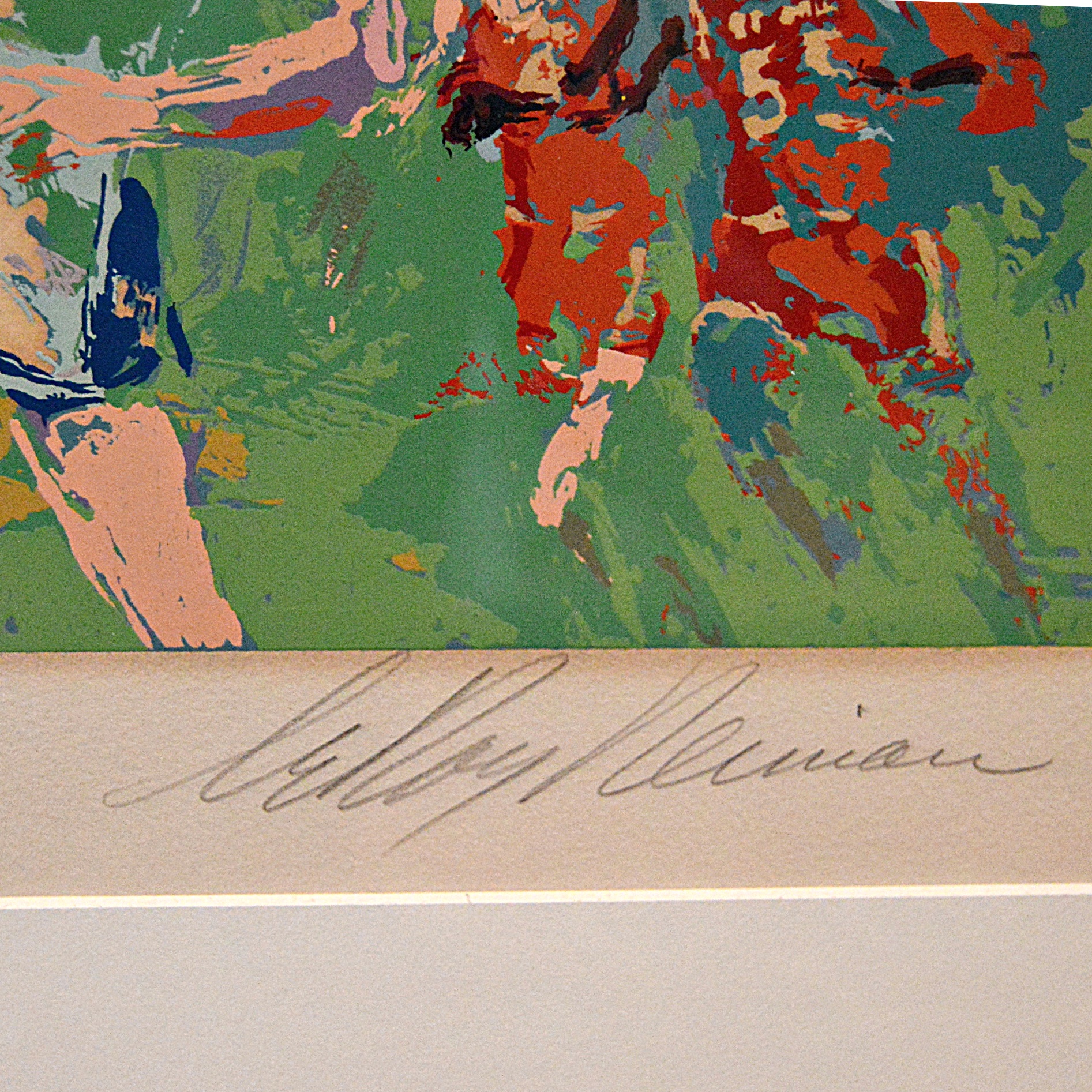 LeRoy Neiman Artist Proof Serigraph " Kentucky Wildcats" 1978