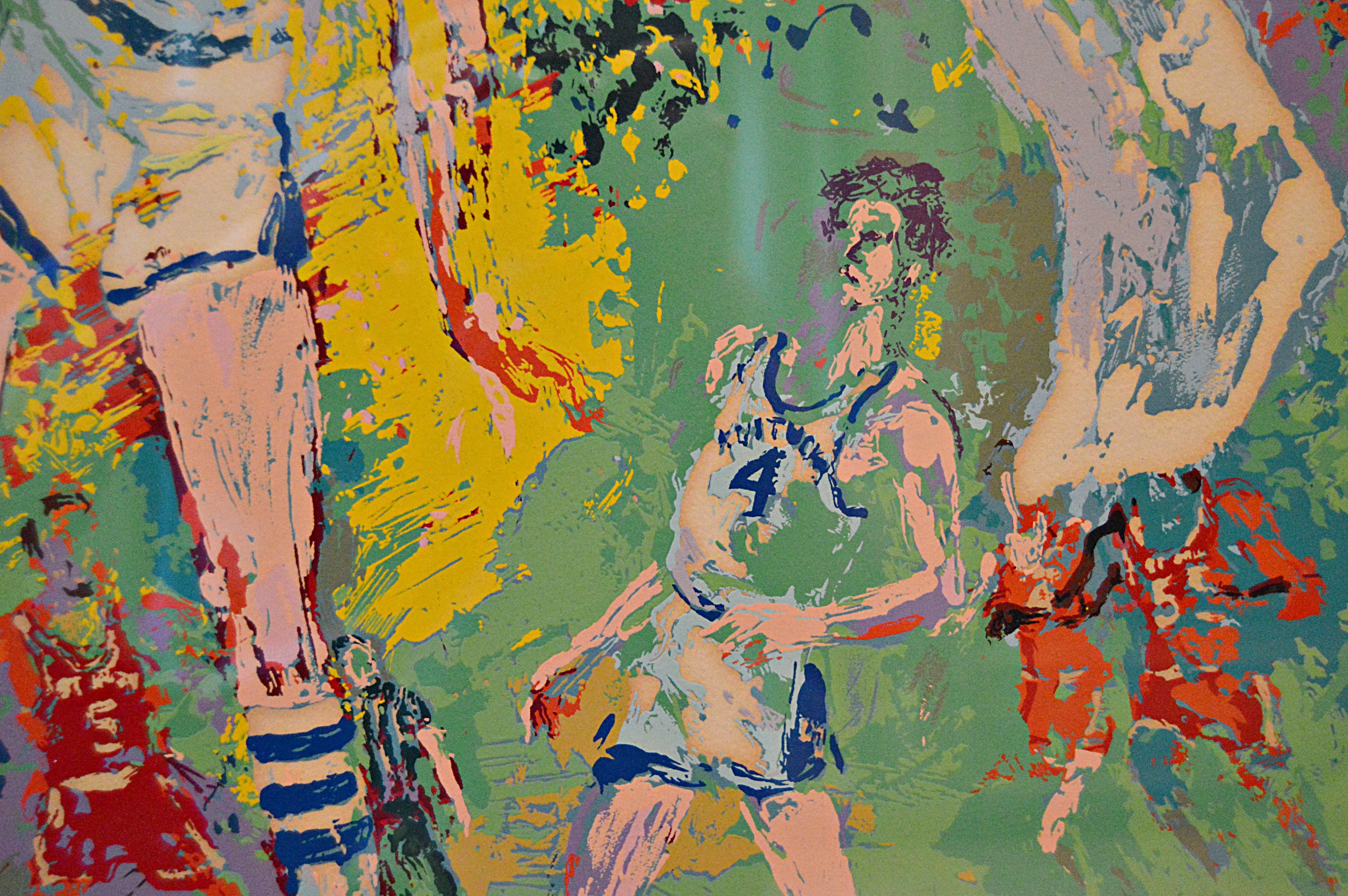LeRoy Neiman Artist Proof Serigraph " Kentucky Wildcats" 1978