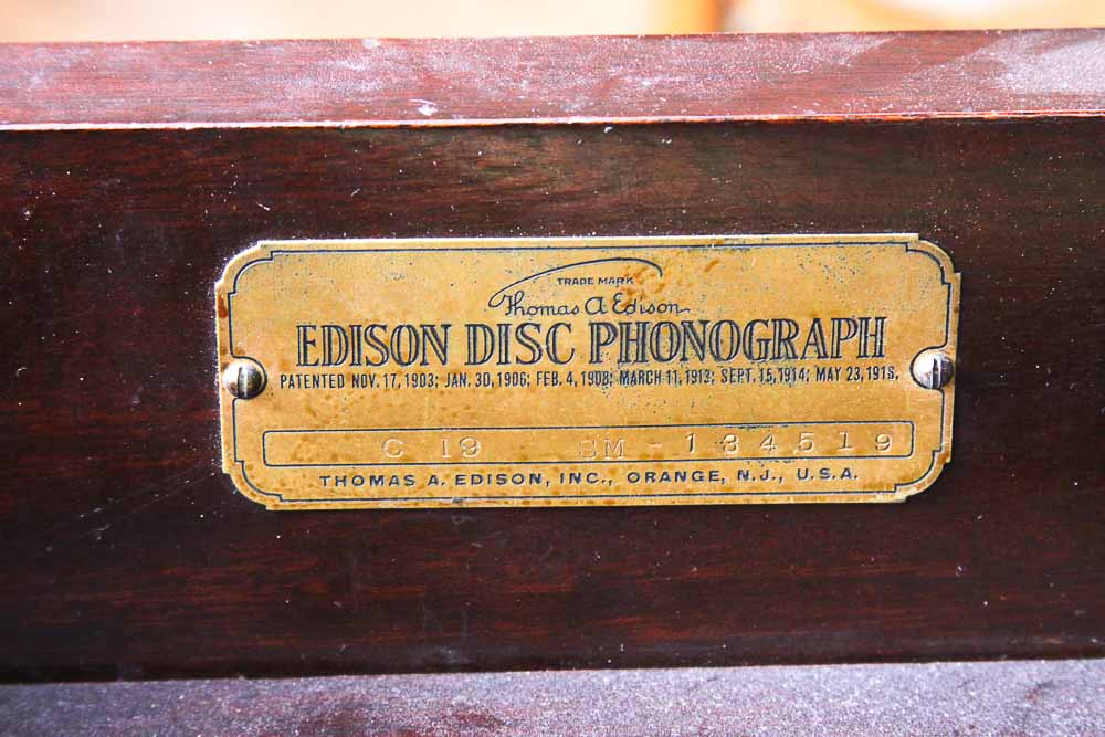 Thomas A. Edison Disc Phonograph