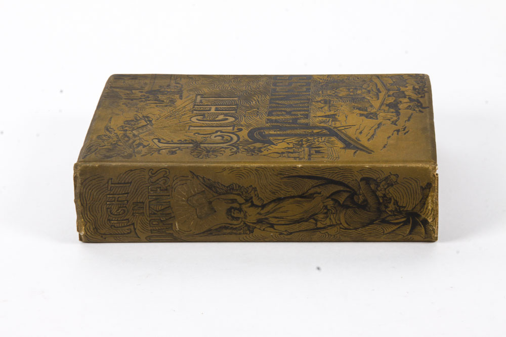 Antique Book "Light In Darkness"