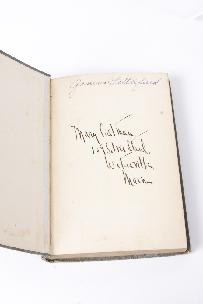 Collection of Three Antique French Literature Books