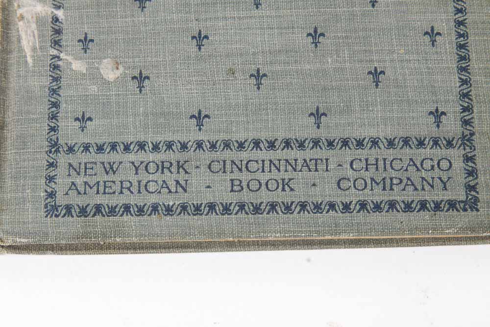 Collection of Three Antique French Literature Books