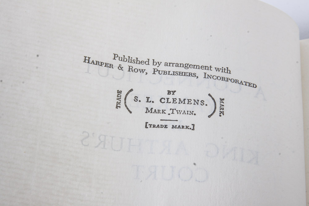 Mark Twain Book Collection