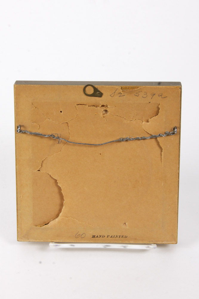 Vintage Floral Paintings in Giltwood Frames