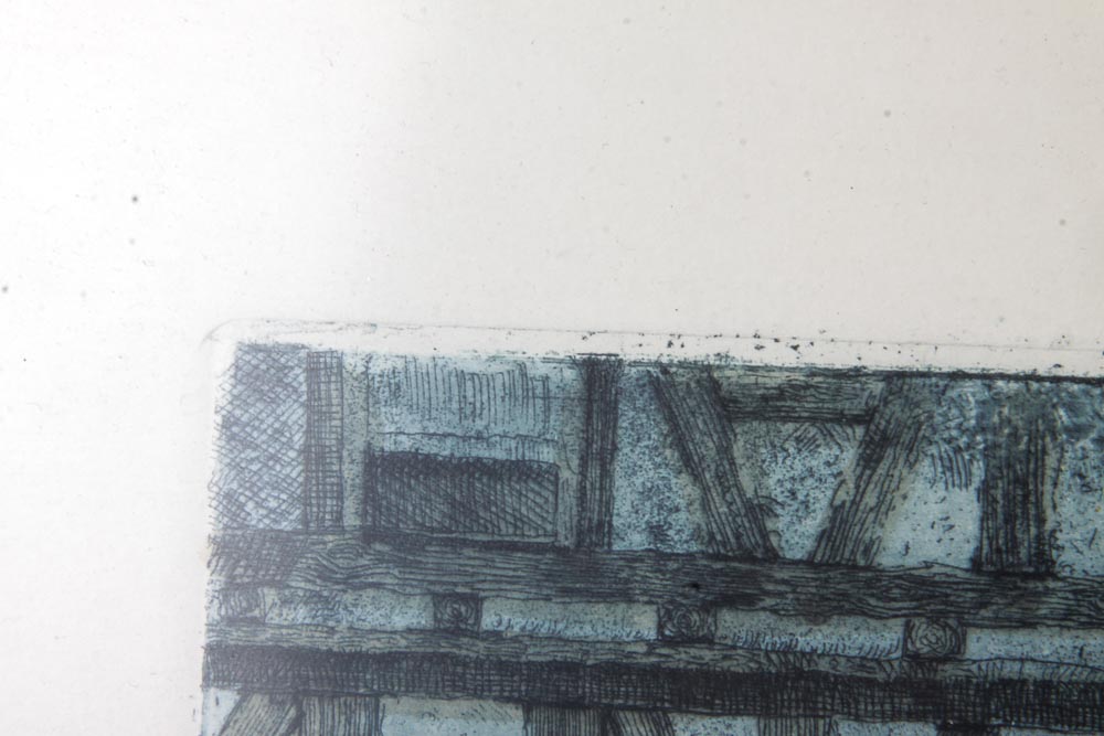 Pair of Horst Rosemann Original Hand-Colored Etchings