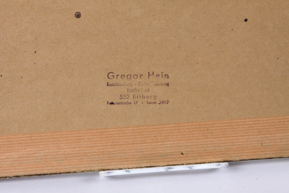 Pair of Horst Rosemann Original Hand-Colored Etchings