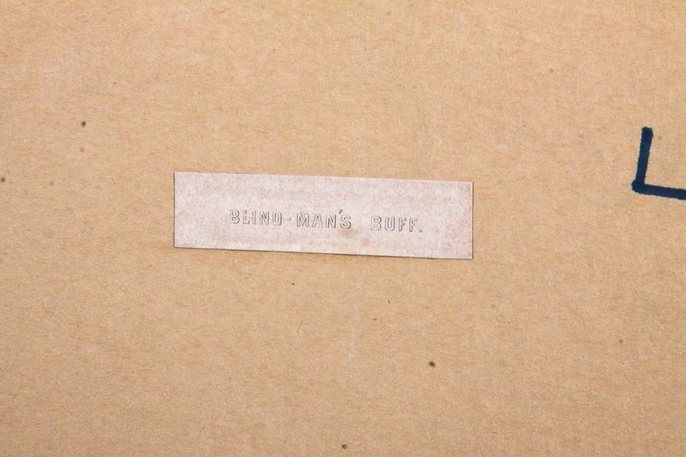 A.H. Payne Engraving "Blind Man's Buff"