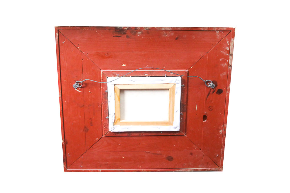 Bernett Oil Painting on Canvas Parisian Street Scene