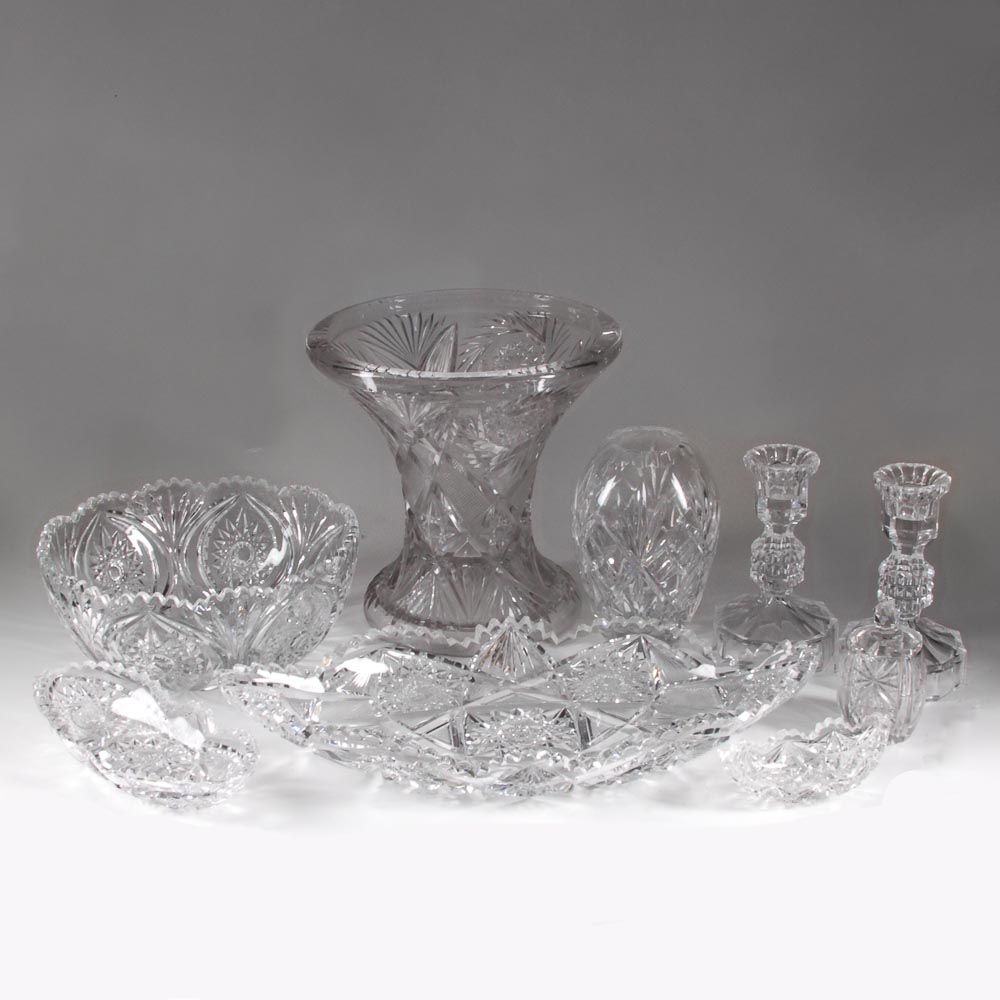 Collection of Crystal Decor