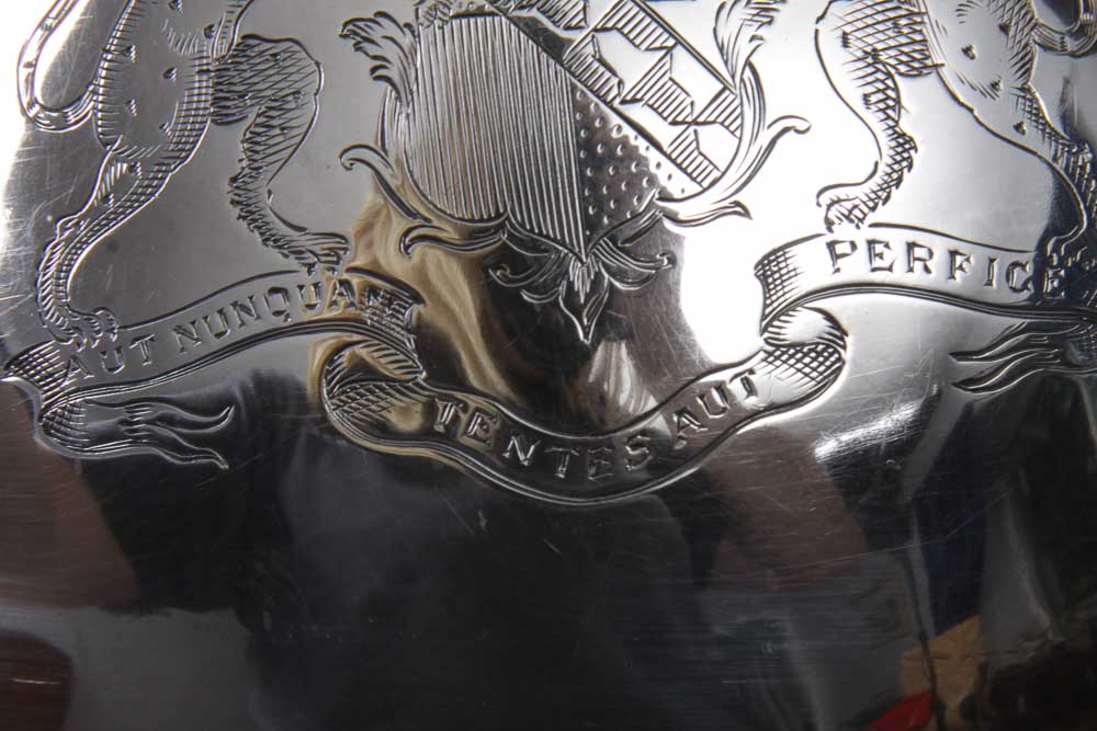 Antique George III Sterling Silver Armorial Pitcher