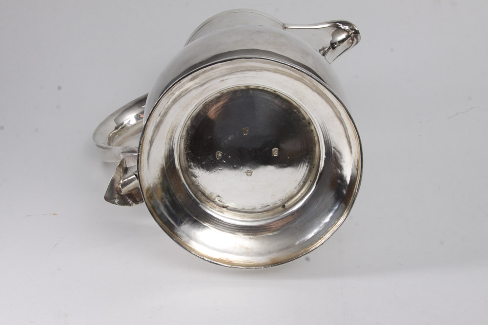 Antique George III Sterling Silver Armorial Pitcher